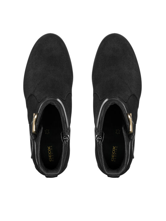 Geox Geox Stivaletti D Elidea Wedge D46VQA 02243 C9999 Nero