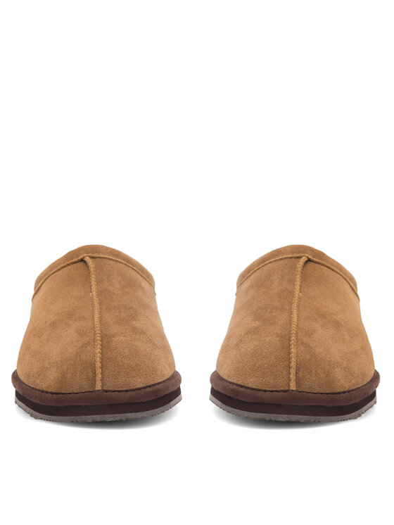 MYSLIPPERS MYSLIPPERS Naminės šlepetės MPF20MID001B Ruda