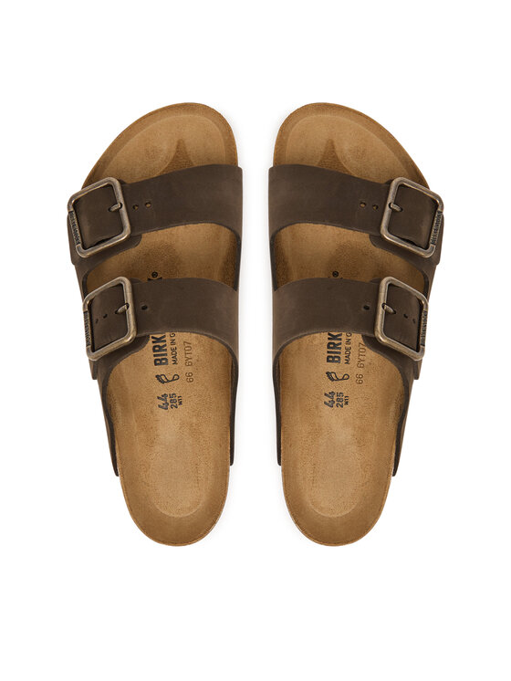 Birkenstock Birkenstock Ciabatte Arizona Wire Buckle 1032761 Beige scuro