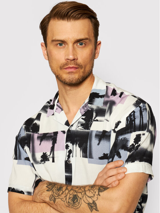 Camicia Tide 12179803 Multicolore Relaxed Fit