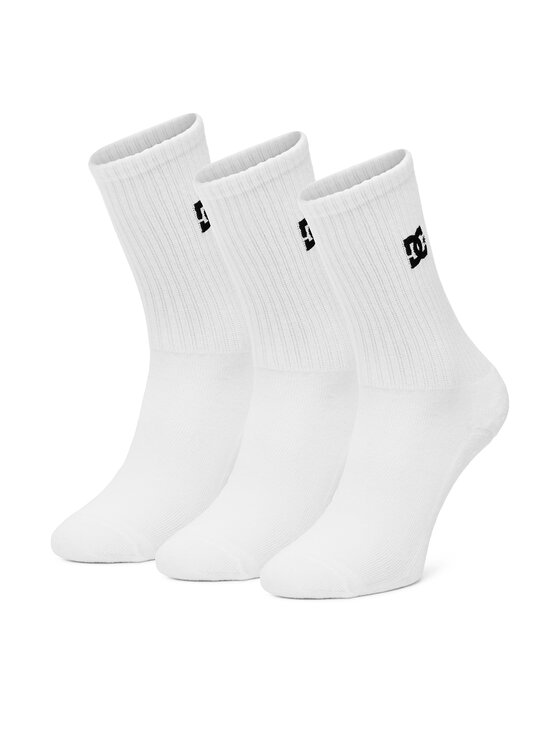 DC Ponožky AS_DC_01W_SS25 (3-PACK) Biela
