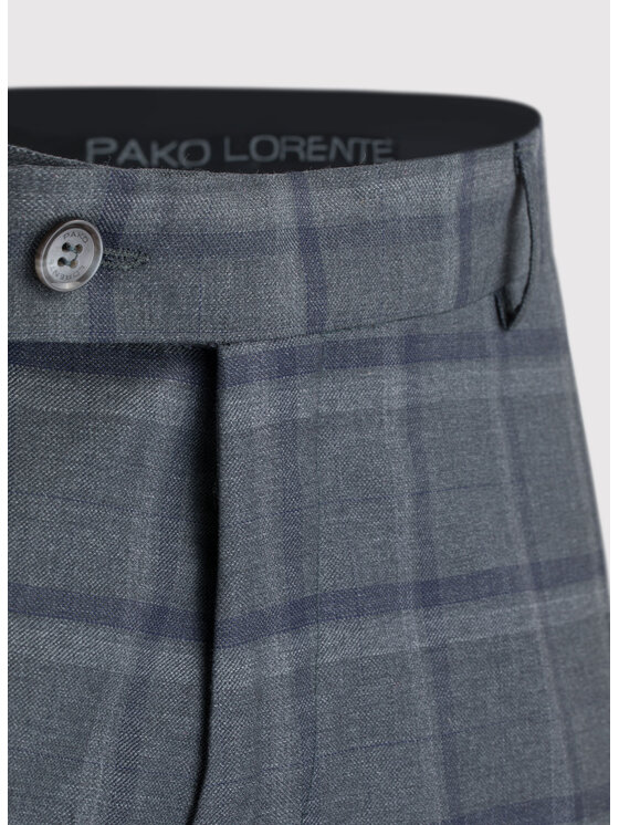 Pako Lorente Pako Lorente Spodnie garniturowe P22WP-6G-032 Szary Slim Fit