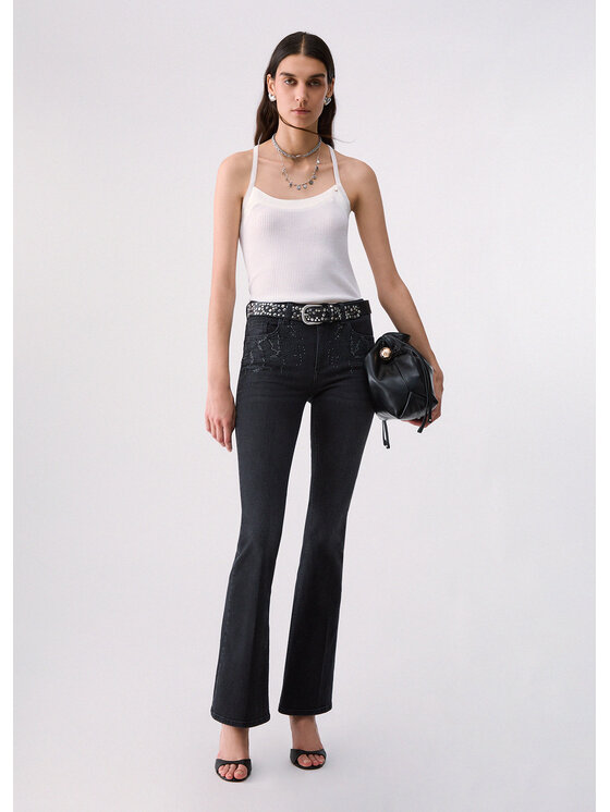 Liu Jo Liu Jo Jeansy UF6015D03058L505 Czarny Regular Fit