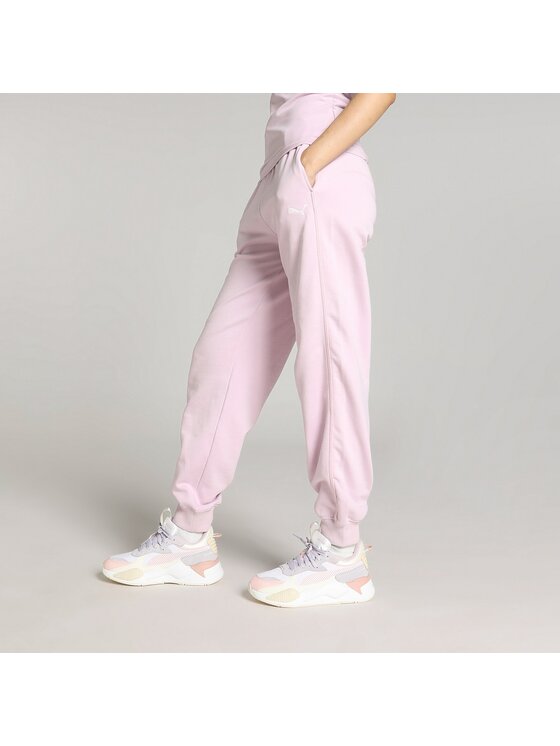 Puma Puma Spodnie dresowe 677889 Fioletowy Regular Fit