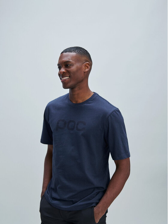 POC POC T-Shirt POC Tee Granatowy Loose Fit