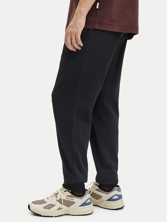 Jack & Jones Jack & Jones Pantaloni trening Gordon 12288641 Negru Regular Fit