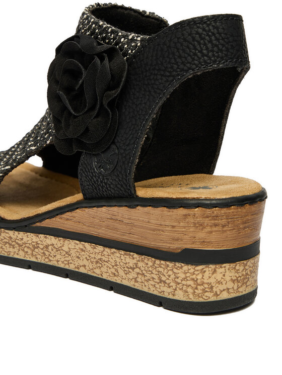 Rieker Rieker Sandali CEO-63791-01 Nero