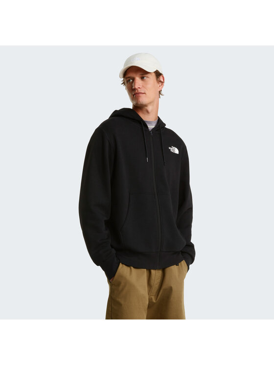 The North Face The North Face Bluza Simple Dome Light Regular Full Zip Hoodie Czarny Regular Fit