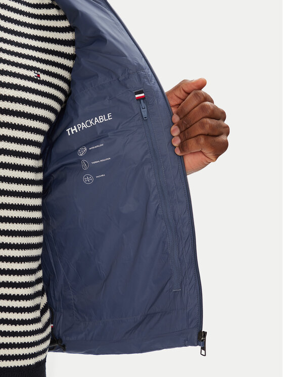 Tommy Hilfiger Tommy Hilfiger Μπουφάν μεταβατικό MW0MW37634 Μπλε Regular Fit
