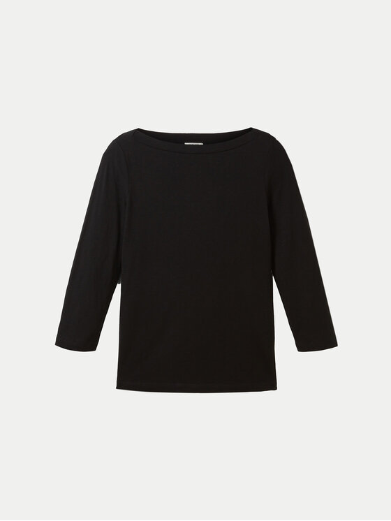 Tom Tailor Tom Tailor Särkpluus 1038028 Must Regular Fit