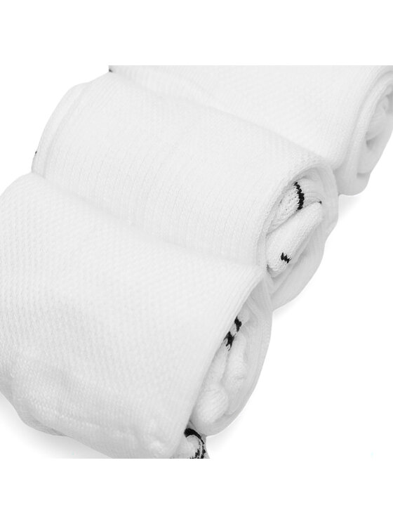 Reebok Reebok Súprava 3 párov kotníkových ponožiek unisex R0356P-SS24 (3-pack) Biela