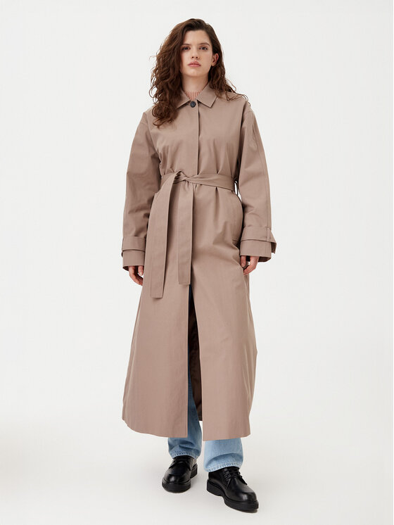 Calvin Klein Jeans Calvin Klein Jeans Tenchcoat J20J224713 Beige Regular Fit