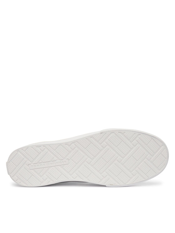 Tommy Hilfiger Tommy Hilfiger Snīkeri Th Chic Low Profile Mid Cut FW0FW09356 Gaiši zils