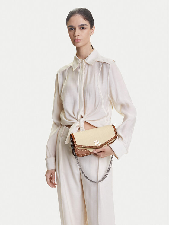 LAUREN RALPH LAUREN Geantă Sawyer 431966774001 Crem