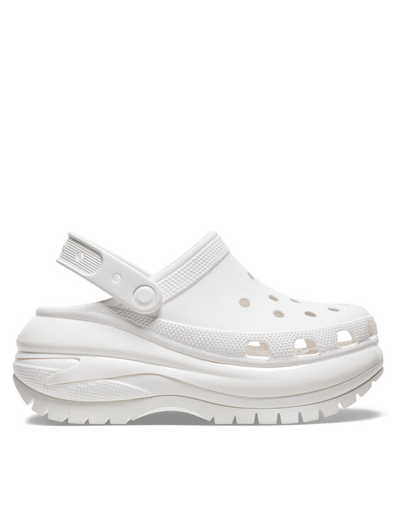 Crocs Crocs Şlapi Classic Mega Crush Clog 207988 Alb