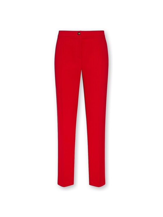 Elena Mirò Elena Mirò Pantaloni di tessuto P180P000393N016 Rosso Regular Fit