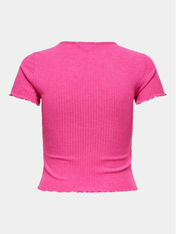 ONLY ONLY Тишърт Emma 15201206 Розов Regular Fit