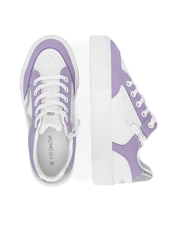DeeZee DeeZee Sneakersy CSS030752-02 Bílá