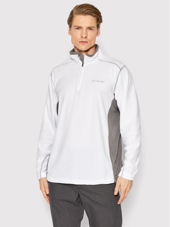 Columbia Columbia Fleecová mikina Klamath Range 1352472 Bílá Regular Fit