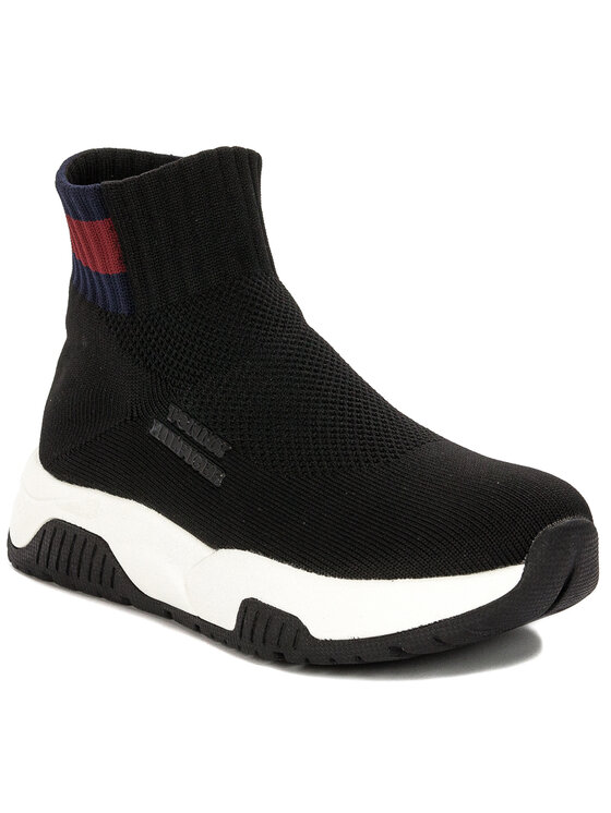 Tommy Hilfiger Tommy Hilfiger Sneakersy T3A9-33007-0702999-999 Czarny