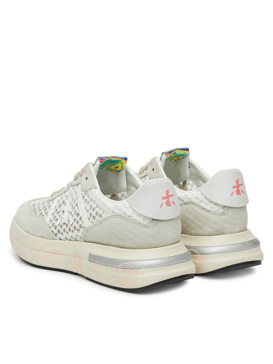 Premiata Premiata Sneakersy Cassie Var 7390 Biela