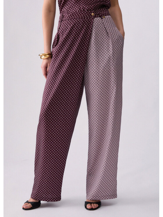 Liu Jo Liu Jo Pantalone da abito WF6152TS531L9214 Viola Regular Fit