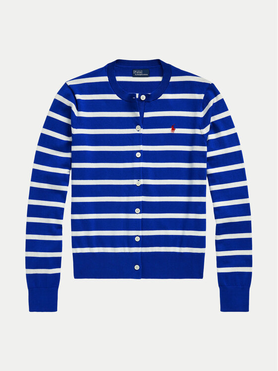 Polo Ralph Lauren Polo Ralph Lauren Kardigán 211891885006 Modrá Relaxed Fit