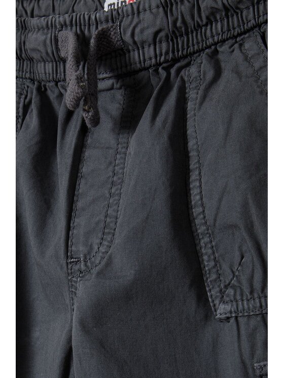 minoti minoti Spodnie cargo blanc 6 Czarny Regular Fit