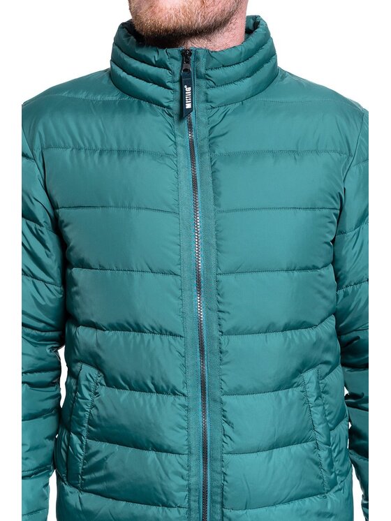 Mustang Mustang Kurtka zimowa DANIEL LIGHT PADDED Zielony Regular Fit