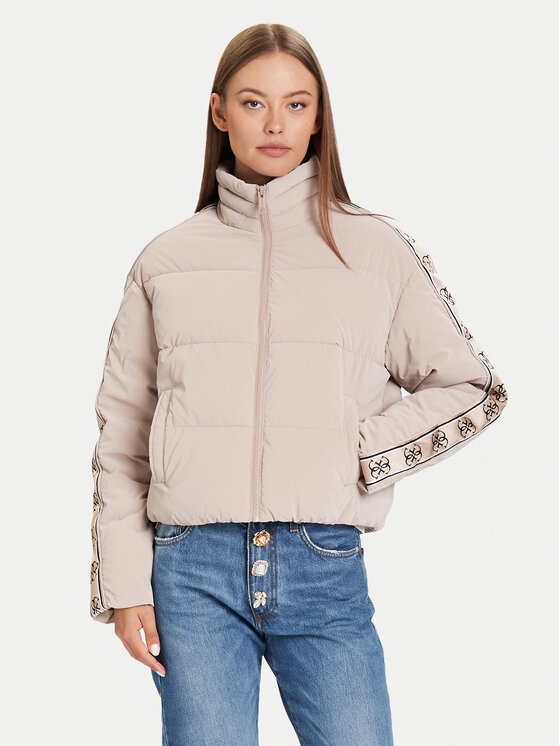 Guess Guess Žieminė striukė V5BL11 WGYC2 Smėlio Regular Fit