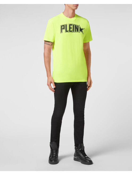 PHILIPP PLEIN PHILIPP PLEIN T-Shirt 3903 Žlutá Regular Fit