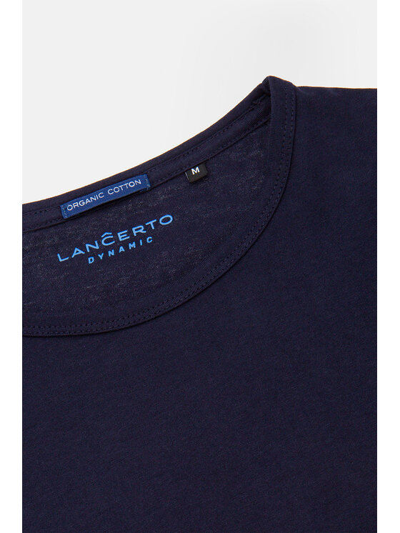 Lancerto Lancerto Longsleeve Runcorn Granatowy Regular Fit