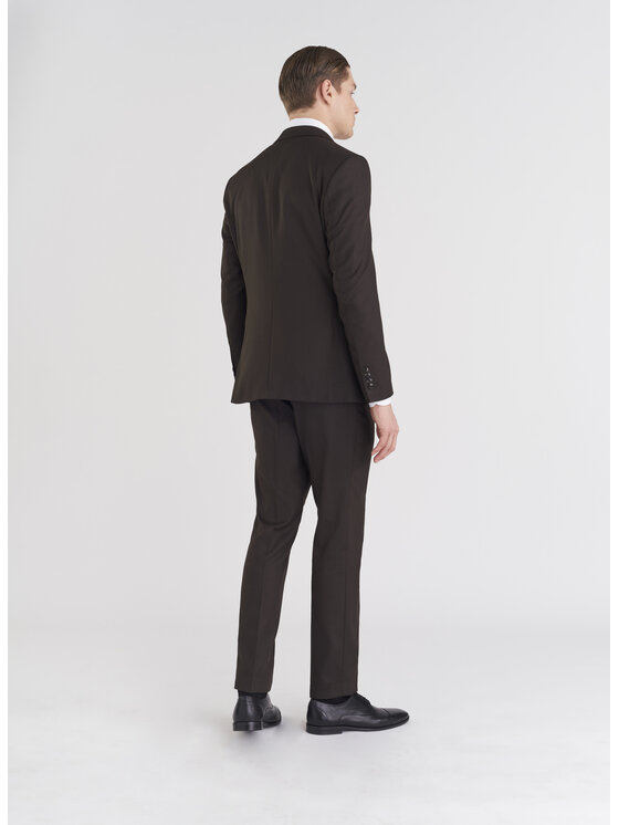 Pako Lorente Pako Lorente Marynarka P24SF-3G-021 Brązowy Slim Fit