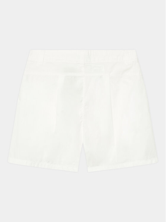 United Colors Of Benetton United Colors Of Benetton Športne kratke hlače 4AC7C901M Bela Regular Fit