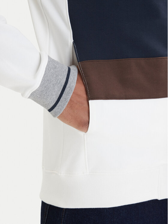 Aeronautica Militare Aeronautica Militare Majica dugih rukava 261FE2095UF00674 Bijela Regular Fit