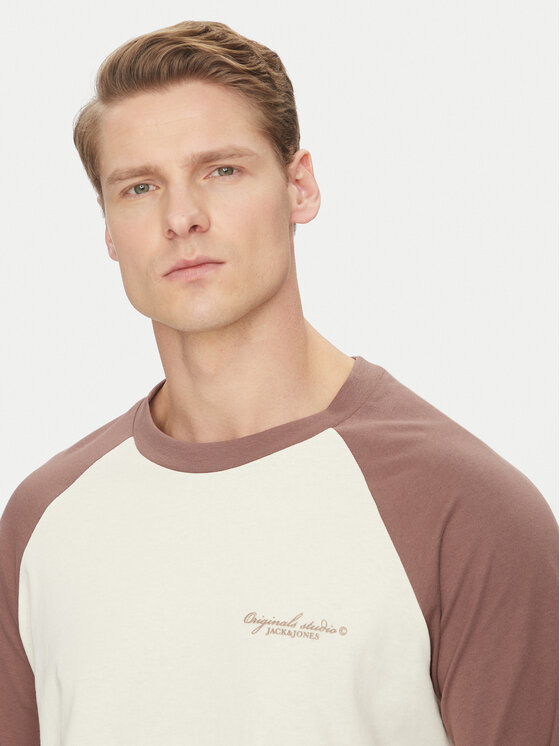 Jack&Jones Jack&Jones Longsleeve Boston 12272977 Καφέ Relaxed Fit