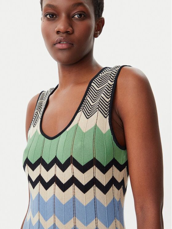 LOLA CASADEMUNT LOLA CASADEMUNT Трикотажна сукня MS2516005 Кольоровий Regular Fit