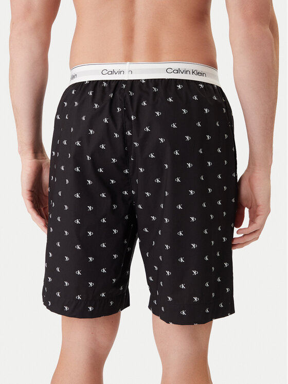Calvin Klein Underwear Calvin Klein Underwear Kratke hlače pižama LV00NM2832 Črna Regular Fit