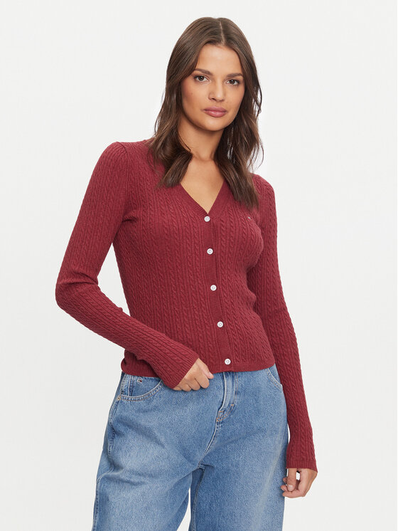 Tommy Jeans Tommy Jeans Cardigan Essential DW0DW18682 Roz Slim Fit