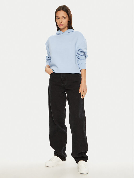 Calvin Klein Calvin Klein Felpa K20K208126 Celeste Regular Fit