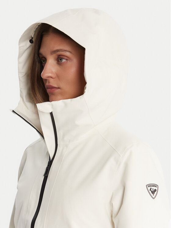 Rossignol Rossignol Geacă de schi Rochrun RLOWJ04 Écru Regular Fit