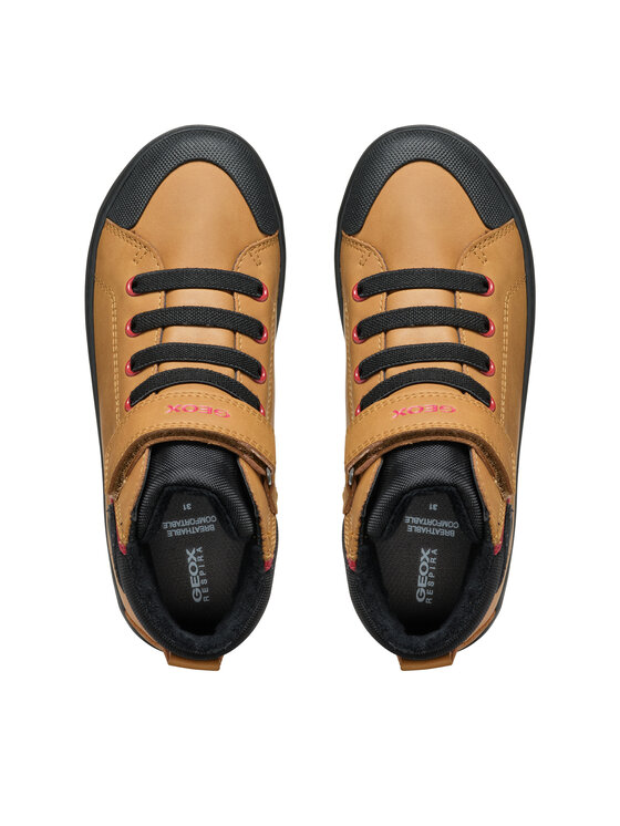 Geox Geox Tenisice J Gisli Boy J465CC 0MEFU C2G9B S Smeđa