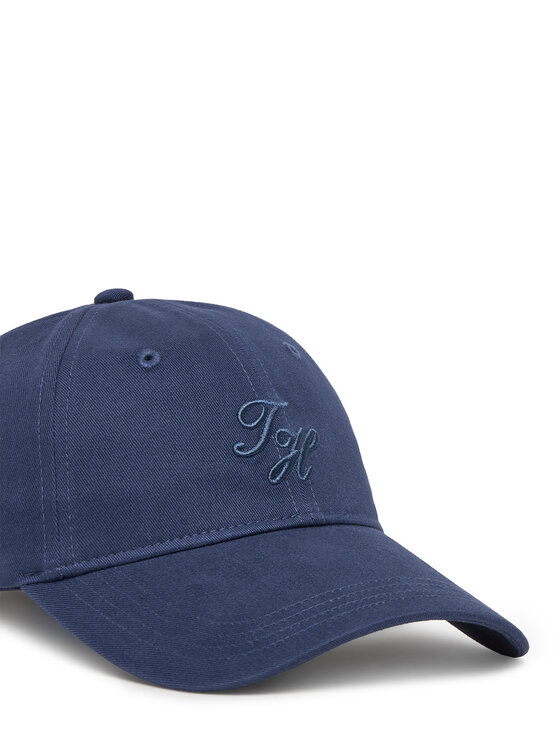 Tommy Hilfiger Tommy Hilfiger Șapcă Embroidered Cap AW0AW17489 Bleumarin