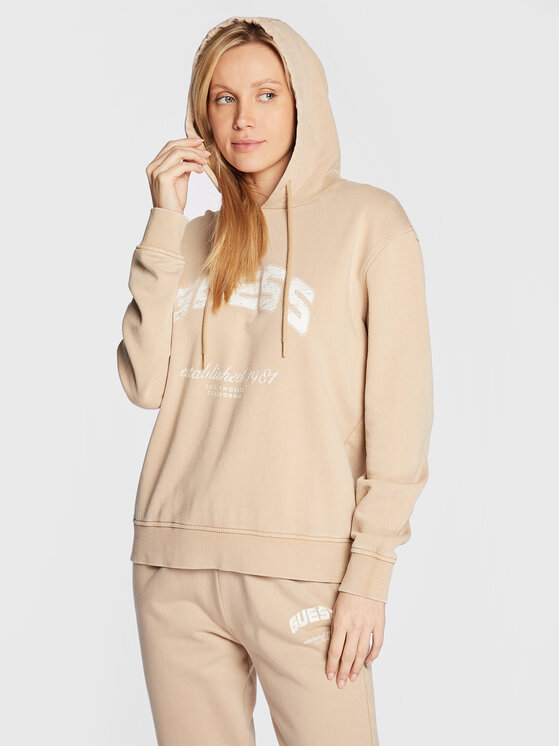 Felpa Bryony V2YQ02 FL04D Beige Regular Fit