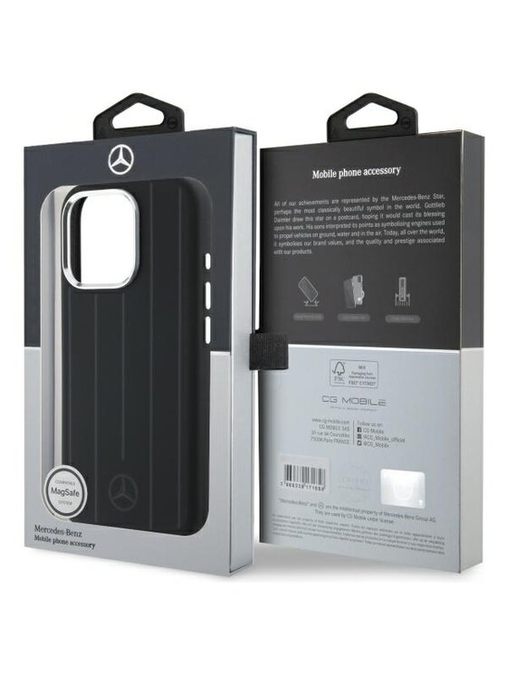 Mercedes-Benz Mercedes-Benz Etui na telefon Apple iPhone 16 Pro Max Czarny