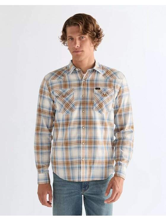 Wrangler Wrangler Koszula WESTERN SHIRT Kolorowy Regular Fit