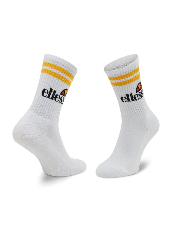 Ellesse Ellesse Zestaw 3 par wysokich skarpet unisex Pullo SAAC1208 Biały