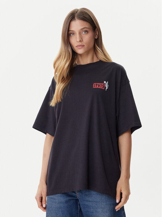 Levi's® Levi's® Tricou Graphic 000G4-0020 Negru Relaxed Fit
