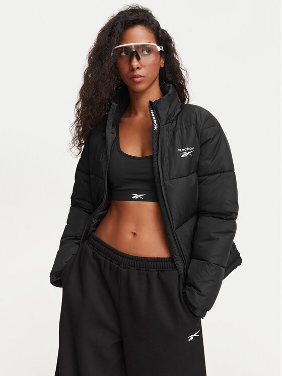 Reebok Reebok Kurtka zimowa RCC00113 Czarny Regular Fit