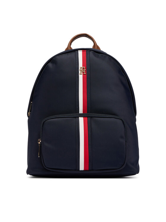 Tommy Hilfiger Tommy Hilfiger Kuprinės Popette Dome Backpack Corp AW0AW19243 Tamsiai mėlyna